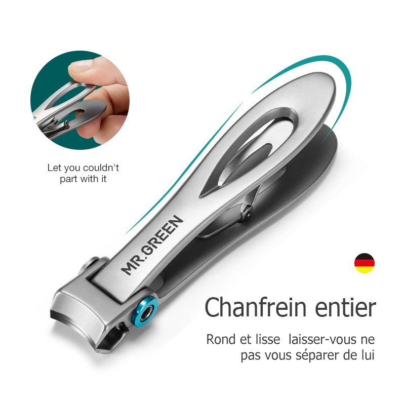 Coupe-ongles en acier inoxydable | Manucure | Coupe-ongles épais, dur | Ciseaux à ongles – Image 5