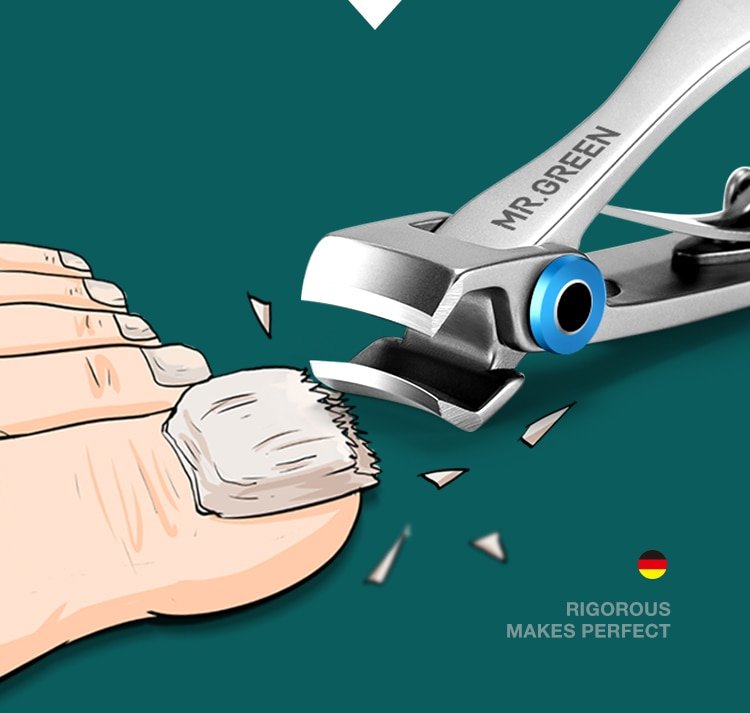 Coupe-ongles en acier inoxydable | Manucure | Coupe-ongles épais, dur | Ciseaux à ongles – Image 7